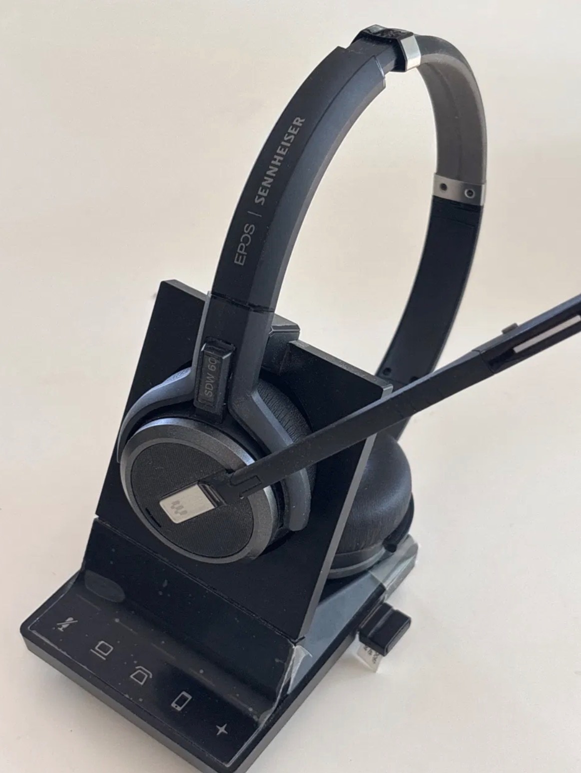 EPOS Sennheiser SDW 60 Wireless Headset & SDW 5 BS-US Base Station – Unused