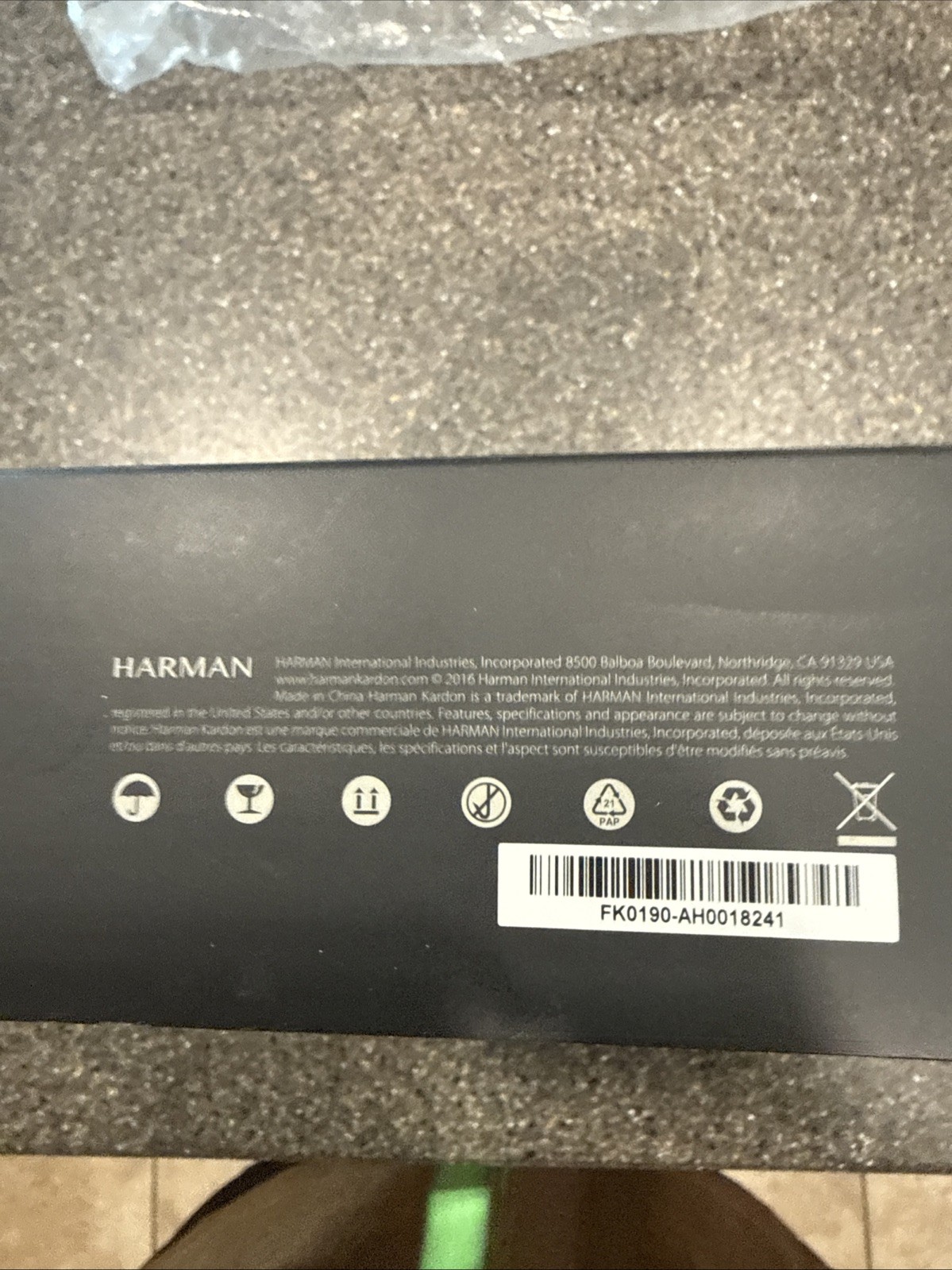 Subaru Harman Kardon High Performance Foldable Mini Headset New Open Box Sealed