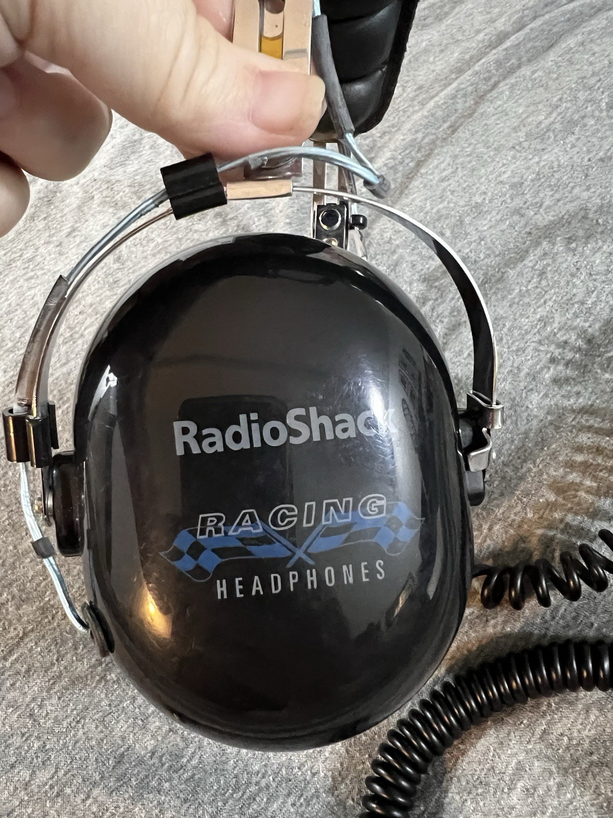 RadioShack Noise Reducing Scanner Headphones Nice Condition Works
