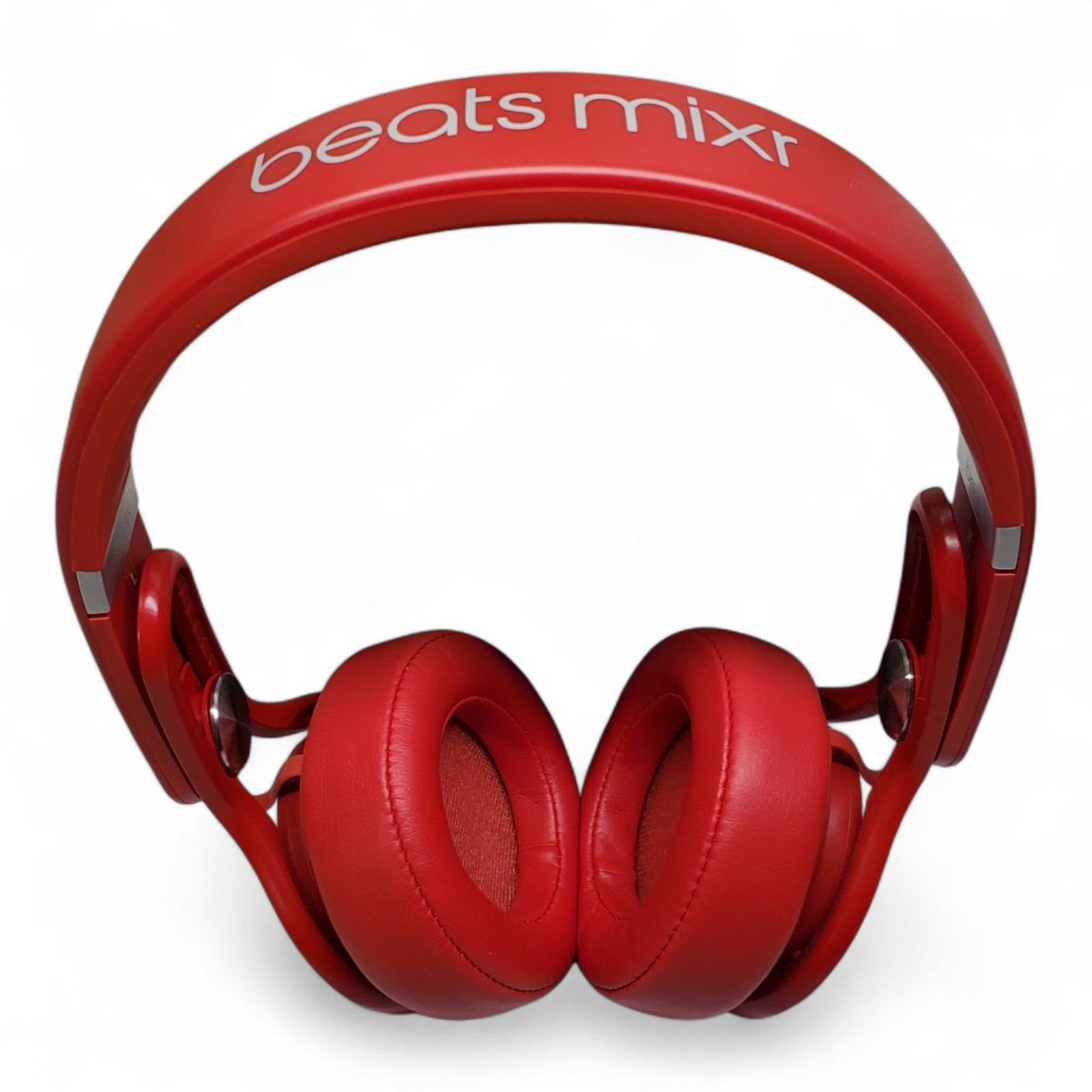Beats Mixr Red DJ On-Ear Headphones – Pristine Condition w/ Case & Cable