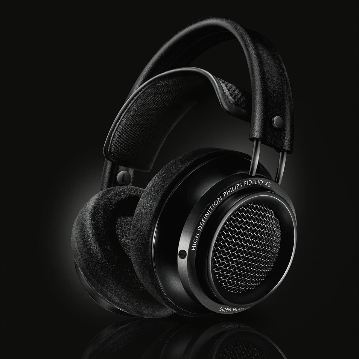 Philips Fidelio X2HR Over-Ear Open-Air Headphone – Black