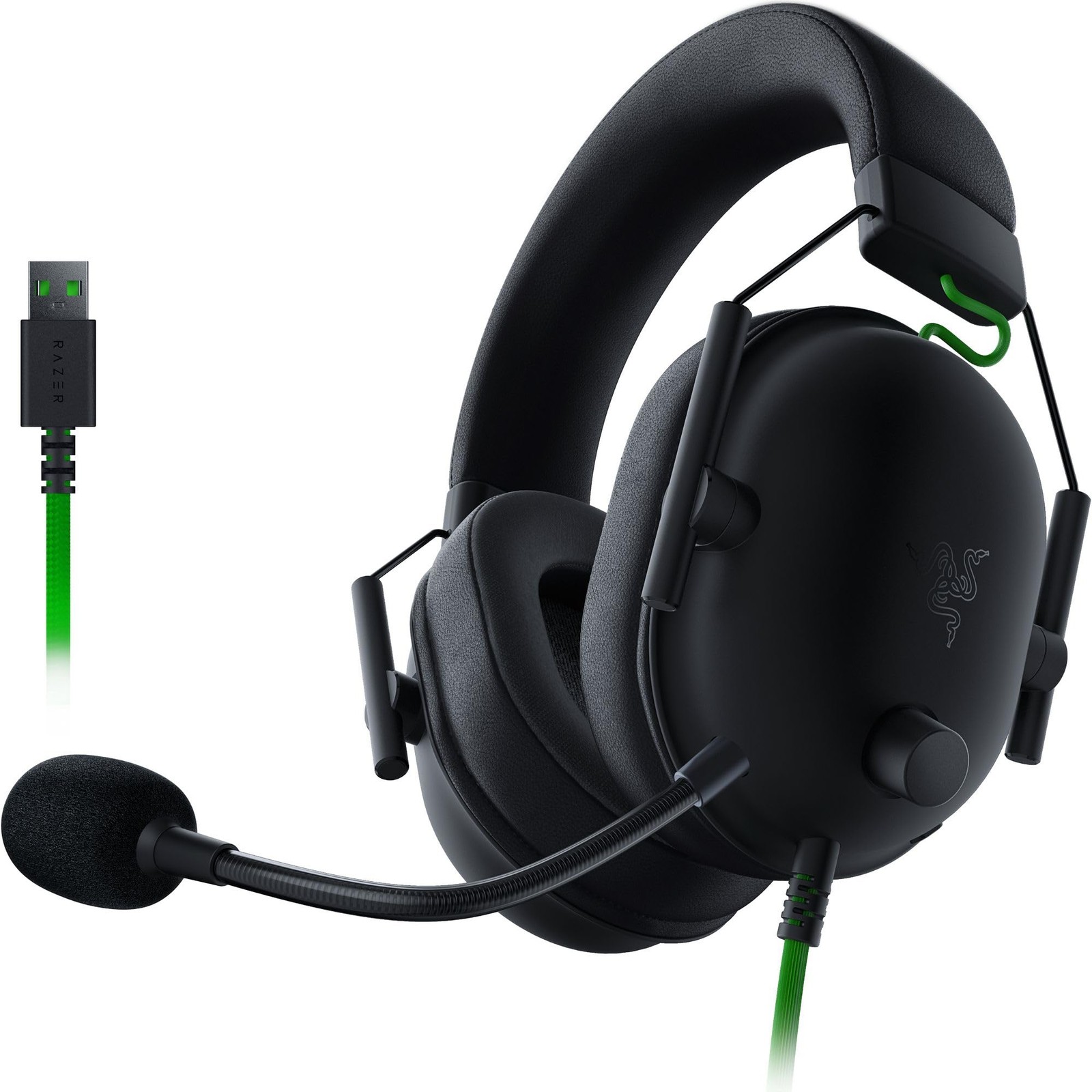 Razer BlackShark V2 X USB – Wired Esports Headset (TriForce 50 mm Drivers, Noise