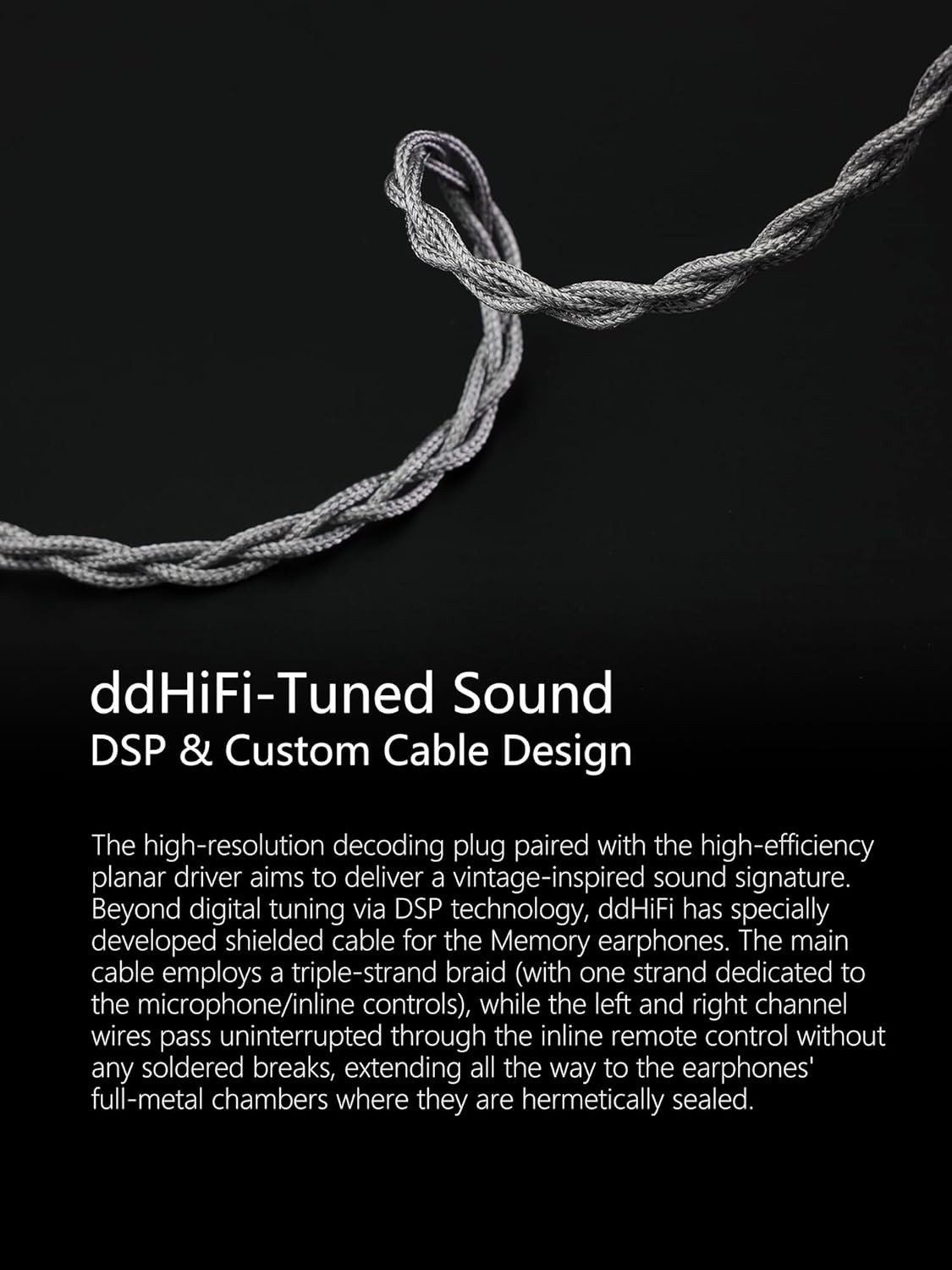 hifi E13P (Memory) 13Mm Super Linear Planar Driver Hifi In-Ear Earphones Suitabl