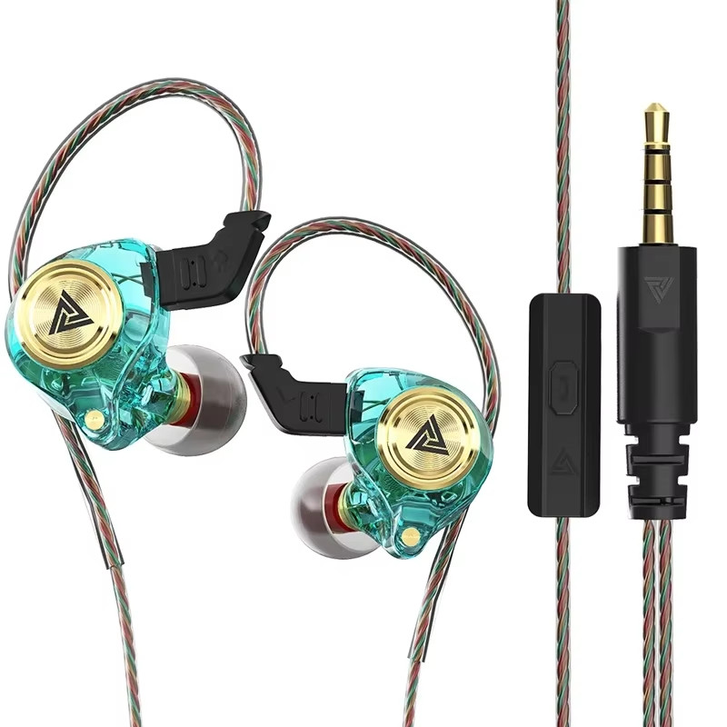 QKZ AK3 Wired Earphones HiFi Bass Headset with Microphone