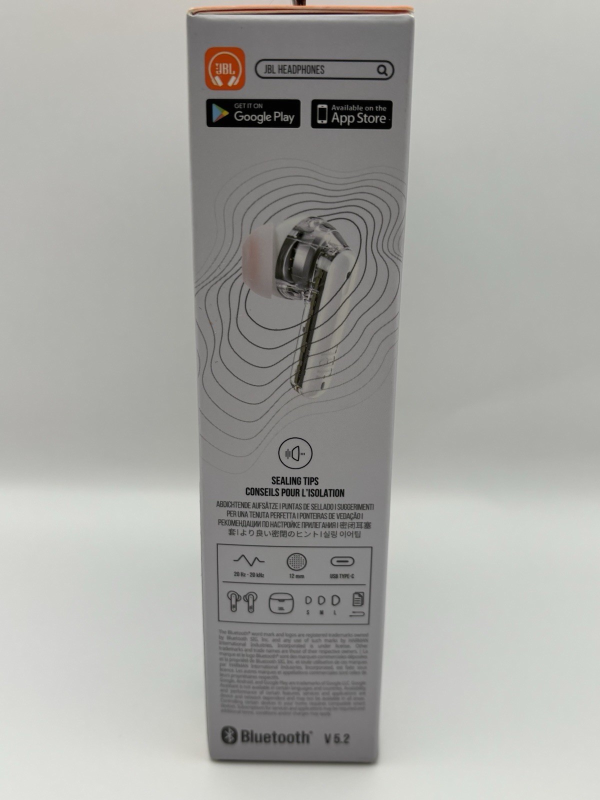 NEW SEALED – Original Ghost White JBL Tune Flex True Wireless Headphones