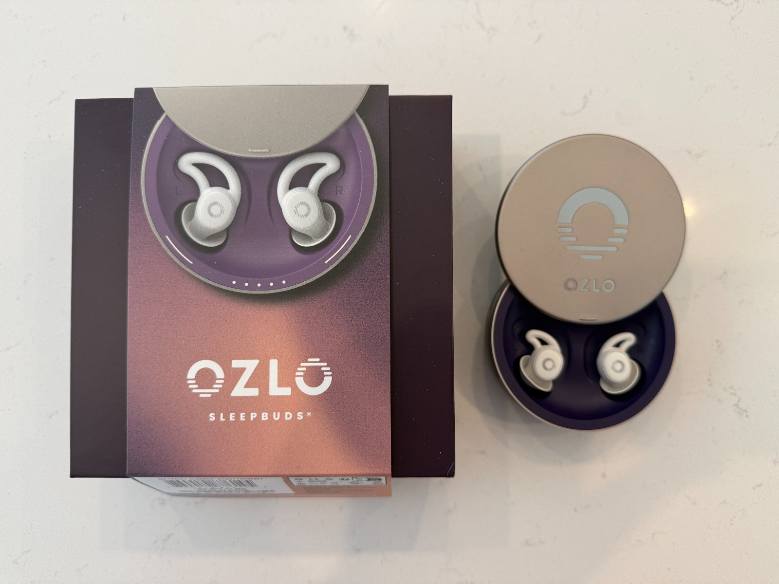 Ozlo Sleepbuds Wireless Sleep Earbuds White – Excellent Condition