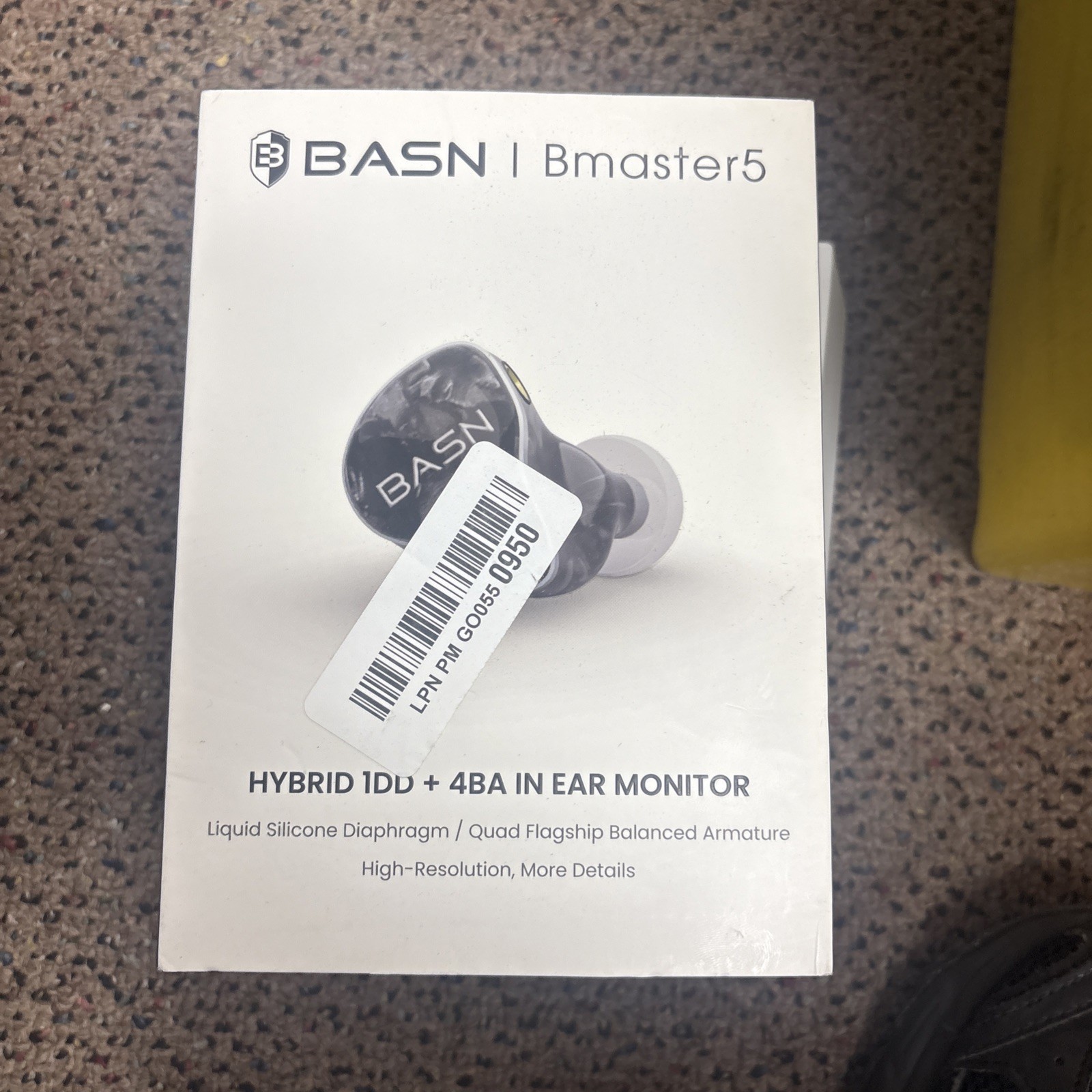 BASN Bmaster5 in Ear Monitors, 5 Drivers HiFi Drummer Stage Headphones, Professi