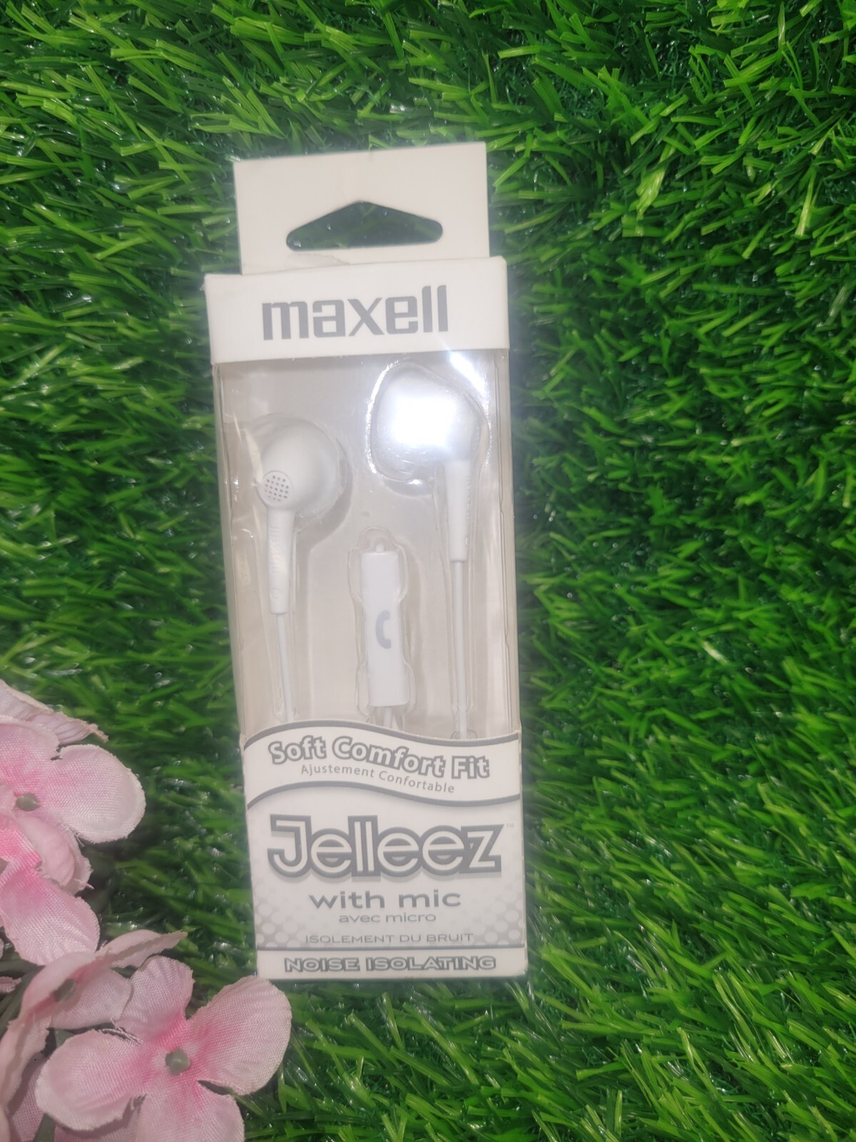 Maxell Jelleez Earset – Earbud – White Box Has Ware