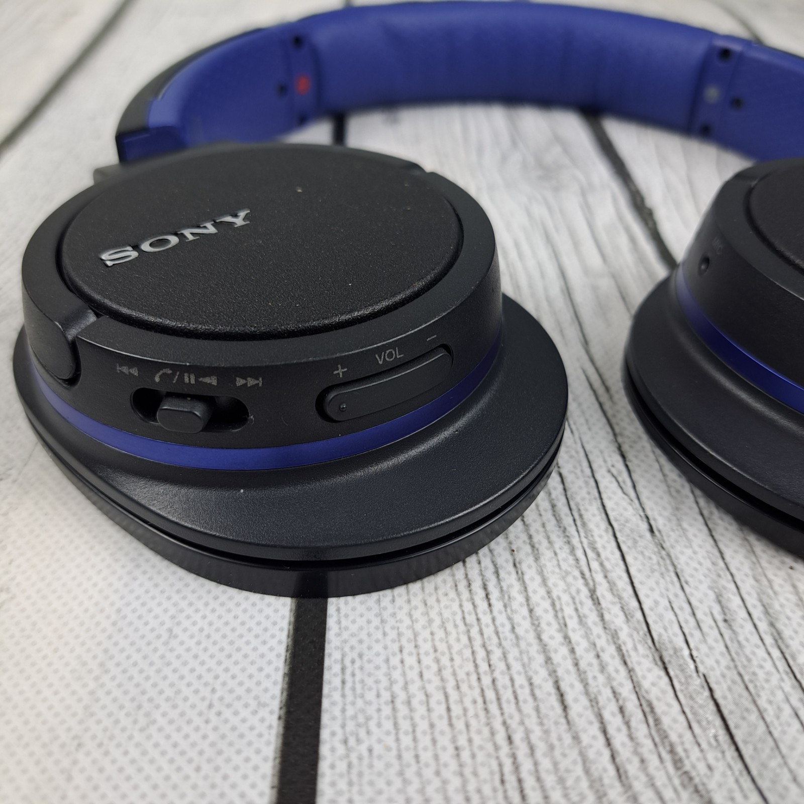 Sony MDR-ZX770BT Wireless Stereo Headset Black Blue