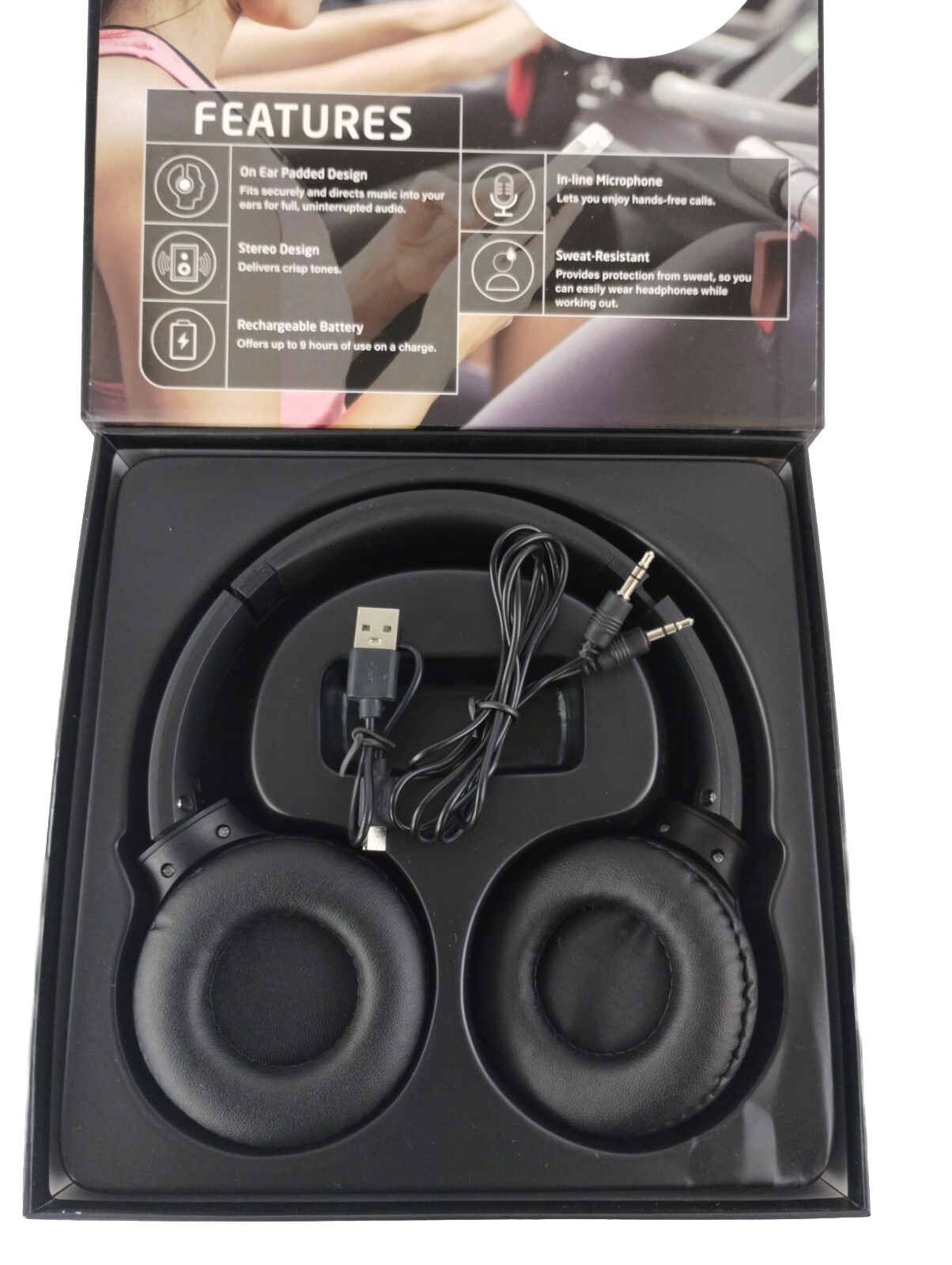 Wireless Stereo Over-Ear Headphones Compatible With Most Gaming Controls.