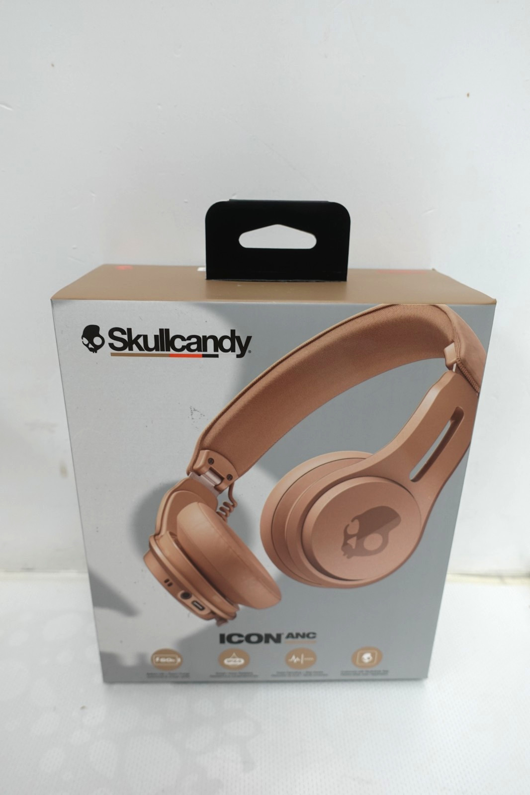 Skullcandy ICON ANC Bluetooth Headset Primer Beige W/ Noise Cancelling