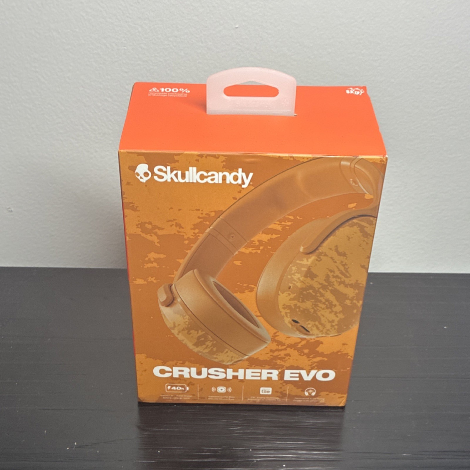 Skullcandy Crusher EVO Wireless Headphones Washed Tan *Limited Edition* NEW