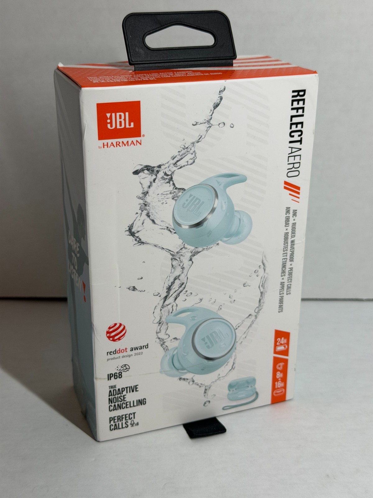 JBL Reflect Aero TWS True Wireless Noise Cancelling Active Earbuds – Mint B12