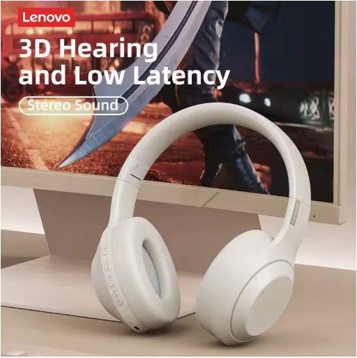 BLACK Lenovo Thinkplus TH10 Wireless Sport Headphones Waterproof Headset