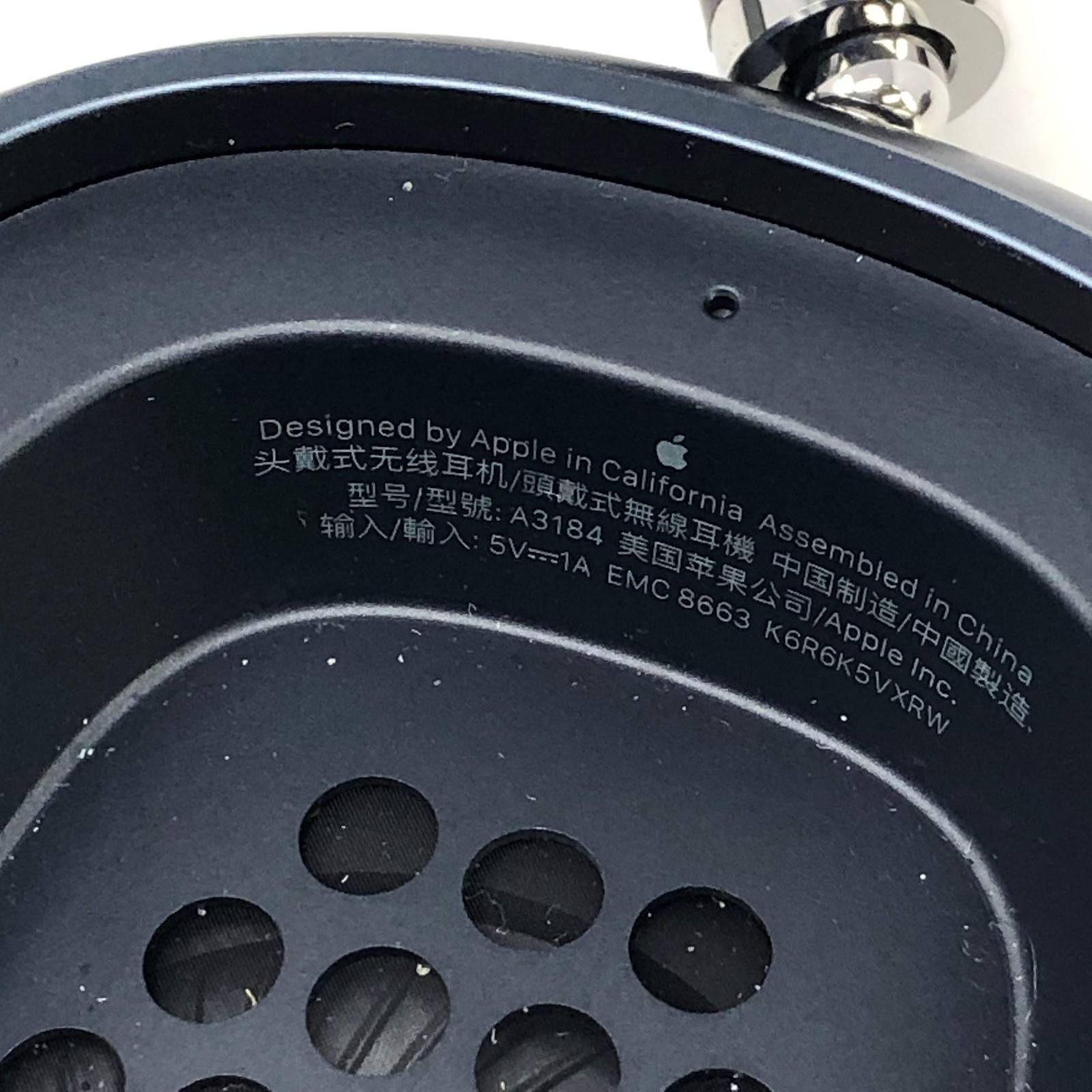 Apple AirPods Max USB-C Wireless Over-Ear Headphones Midnight MWW43AM/A