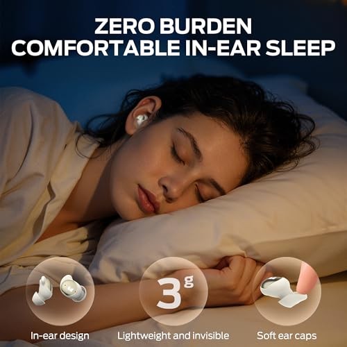Sleep Ear200, Wireless in-Ear Headphones, Bluetooth 6.0 Sleep Headphones,