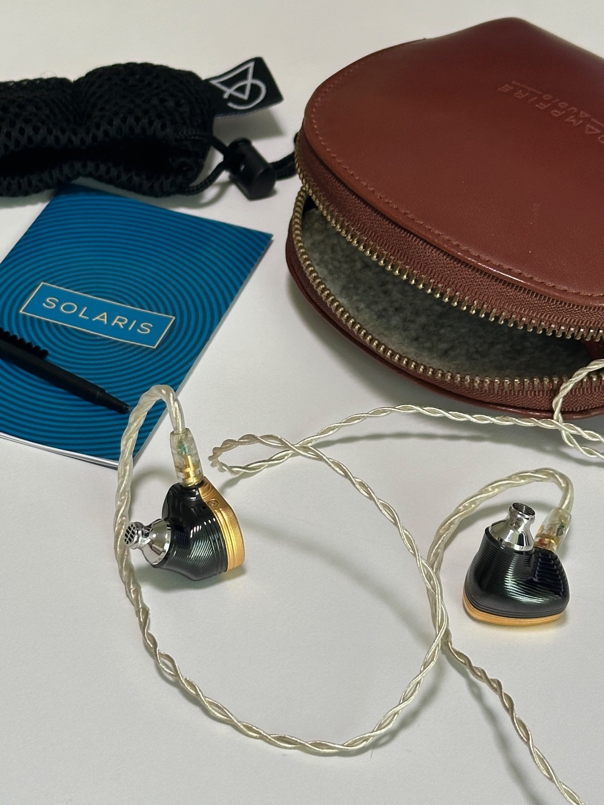 Campfire Audio Solaris (Original OG) with silver cable IEM Headphones