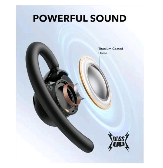 Soundcore By Anker V20i Open-Ear Confort Rotatable Snug Fit Wireless Earbuds