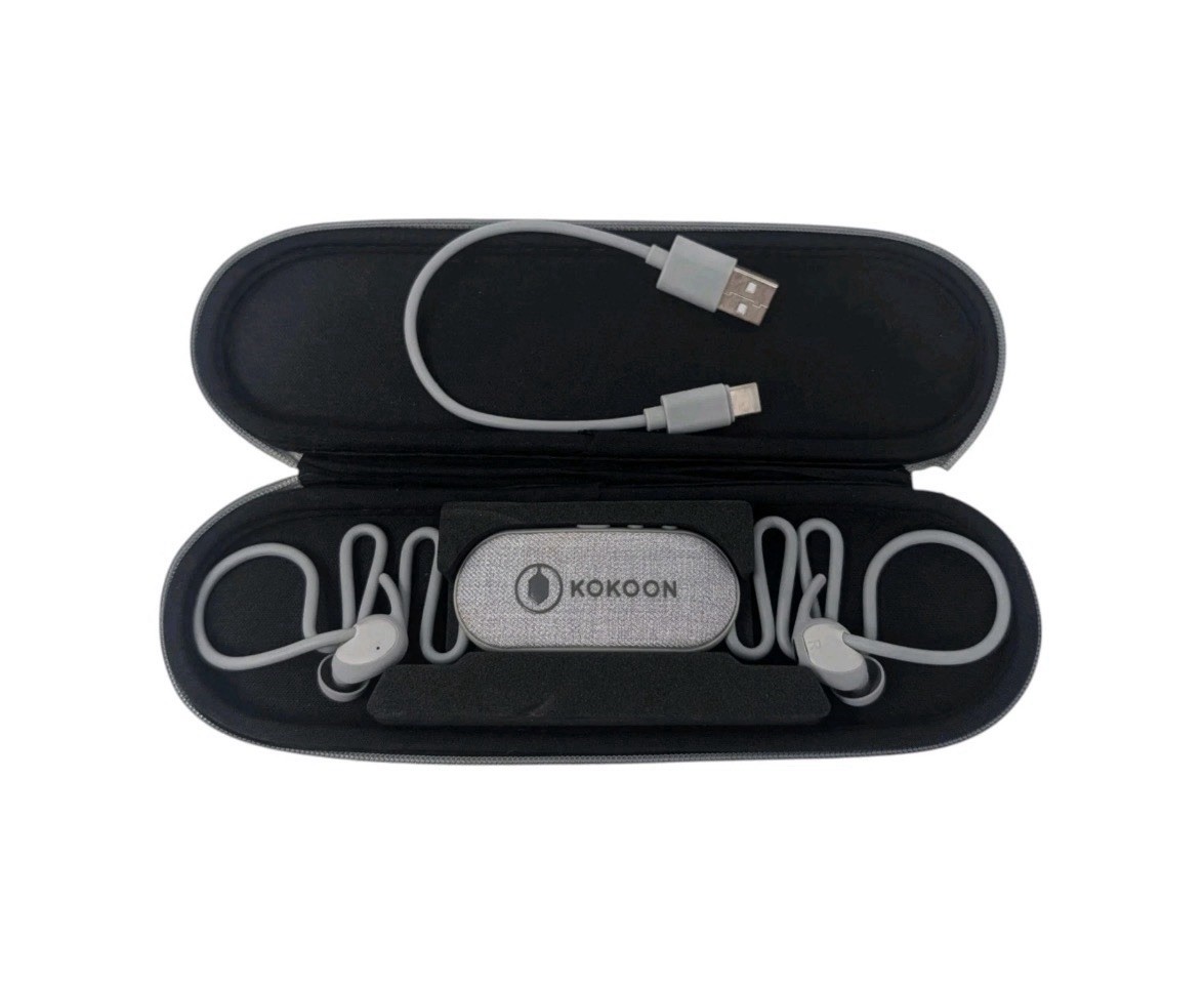 Kokoon K2V0W Nightbuds Grey Noise Masking Sleep-Aid Headphones W/ Case