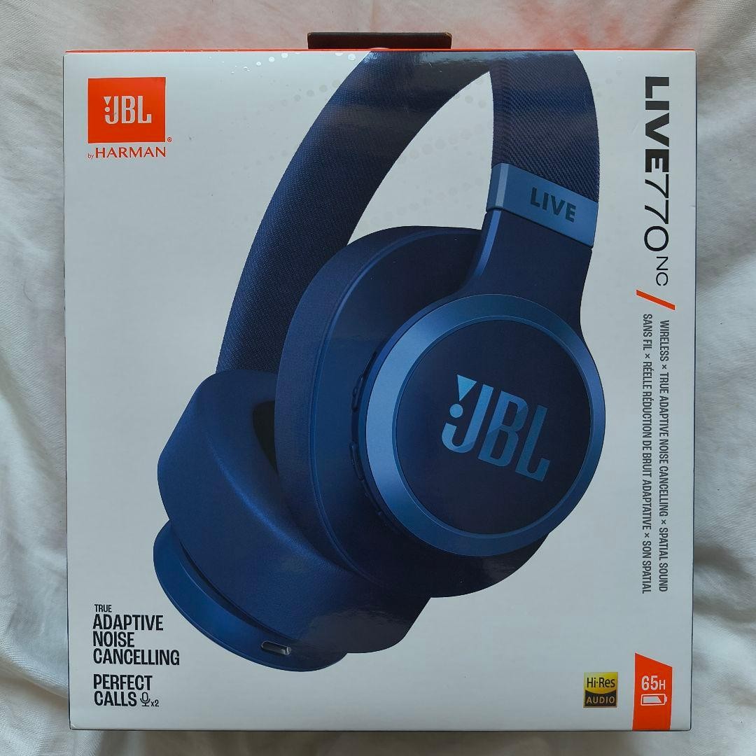 JBL LIVE 770NC Headphones Tested & Works 9470