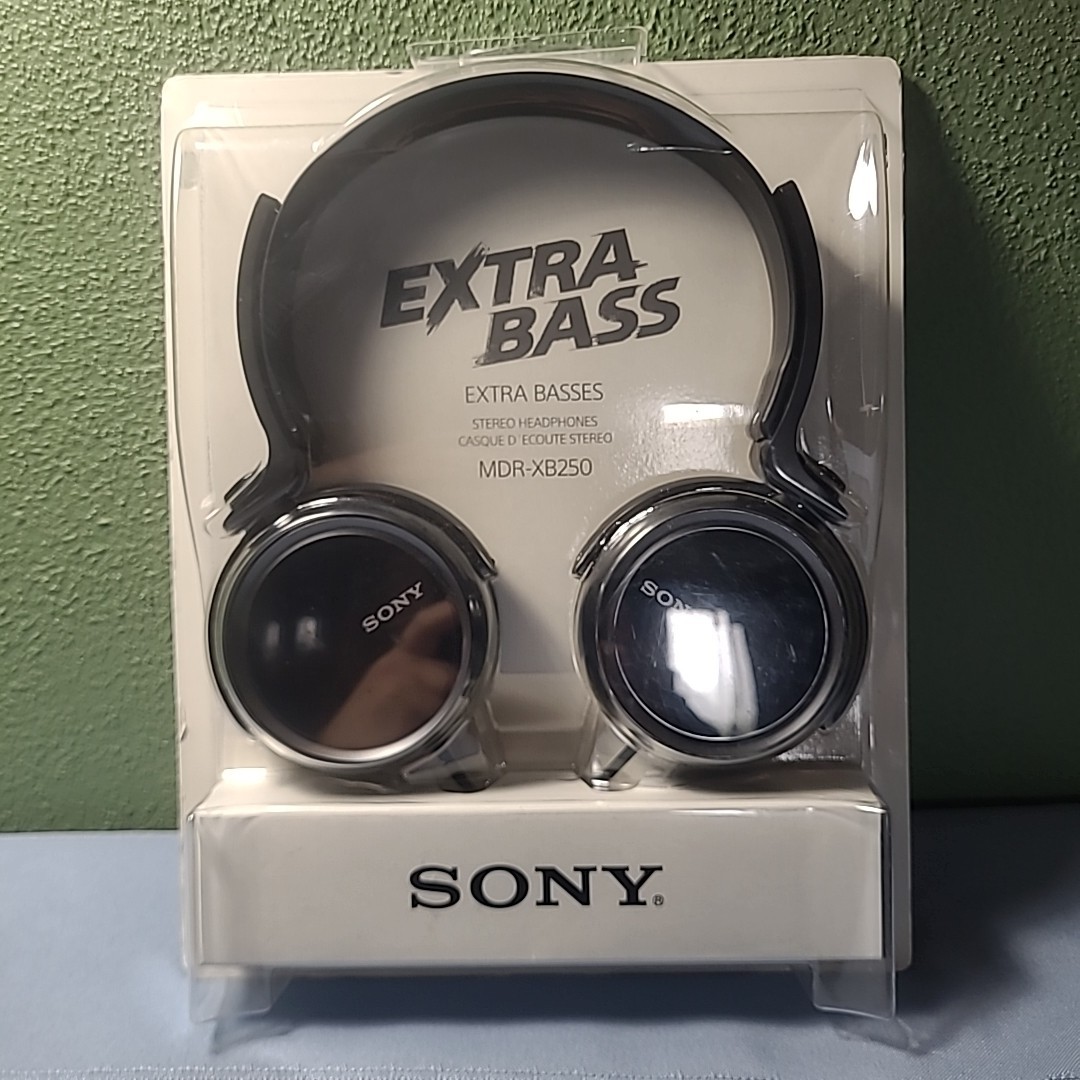 Sony MDRXB250/B EXTRA BASS HEADPHONES DRIVER 30 MM SENSITIVITY98 DB/MW MDR-XB250