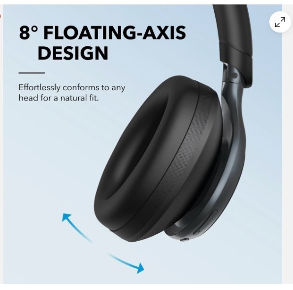 NEW Soundcore Space One Wireless Headphones 2X Stronger Voice Reduction 40H