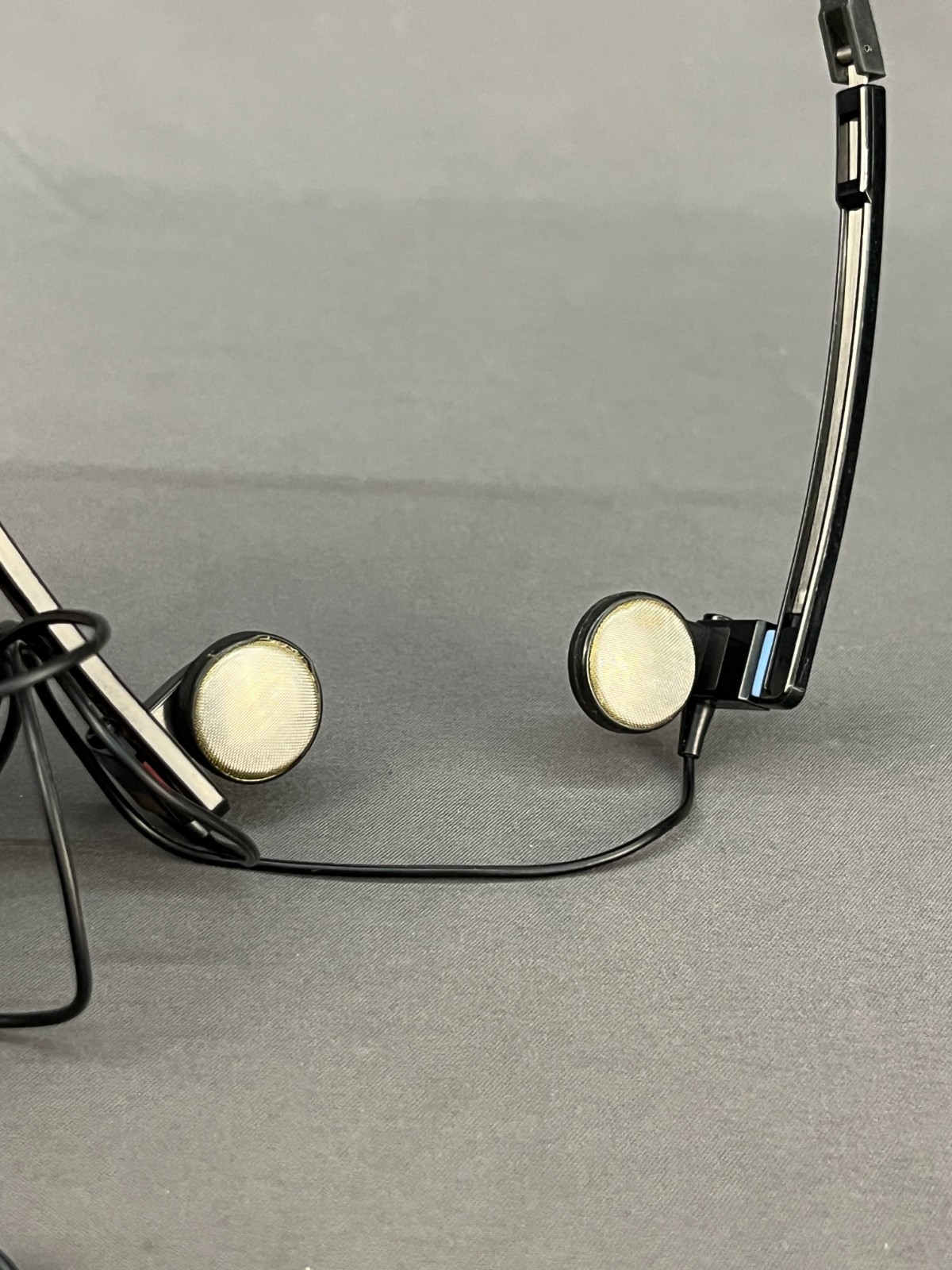 Rare Sony MDR-A40 Folding Headphones For Walkman 1980s Built In Vol Control (1E)