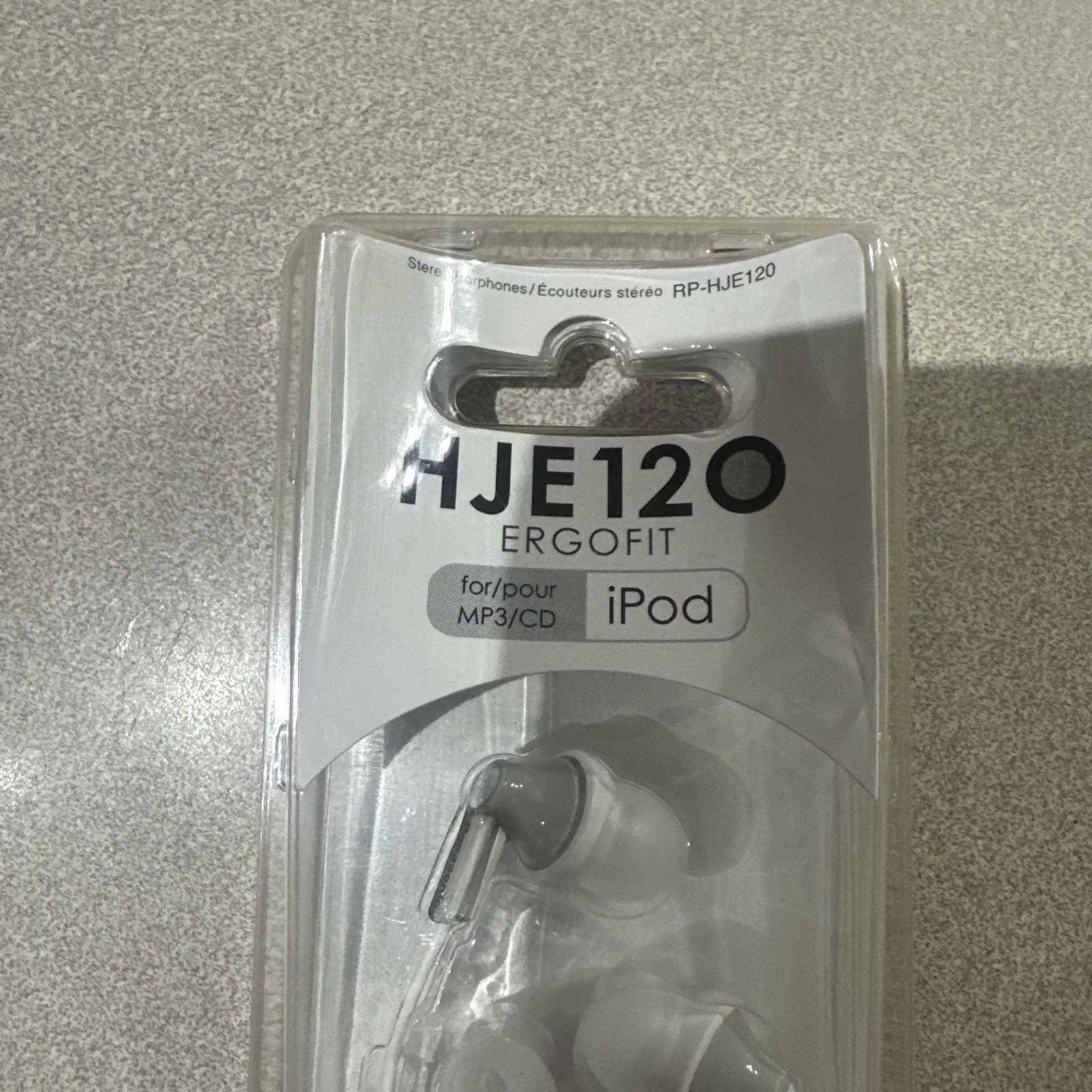 Panasonic RP-HJE120-S / RPHJE120S In-Ear Earbud Headphones, White