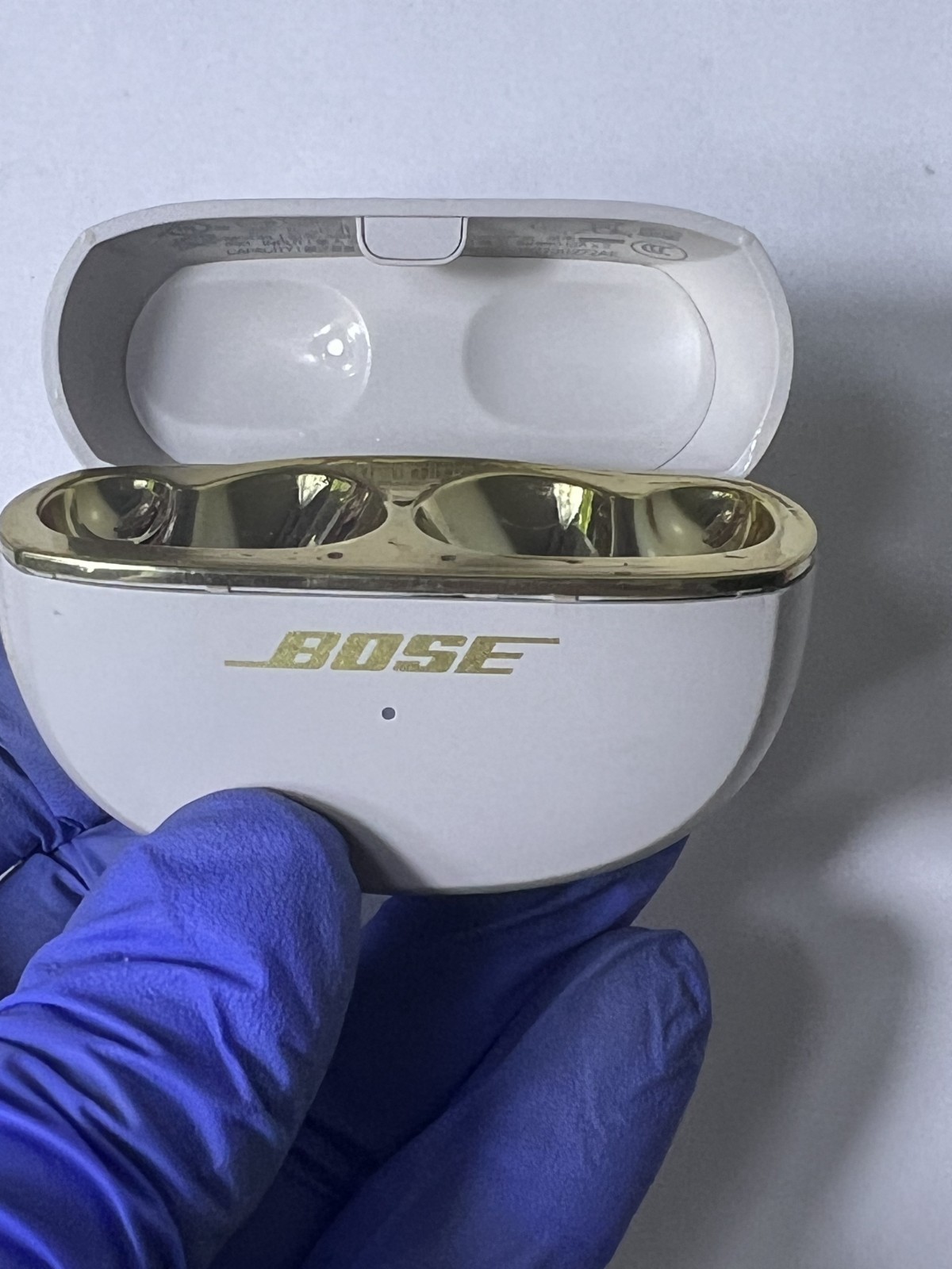 OEM BOSE Replacement Ultra Open Earbuds CHARGING CASE 0NLY – CUSTOM White Smoke!