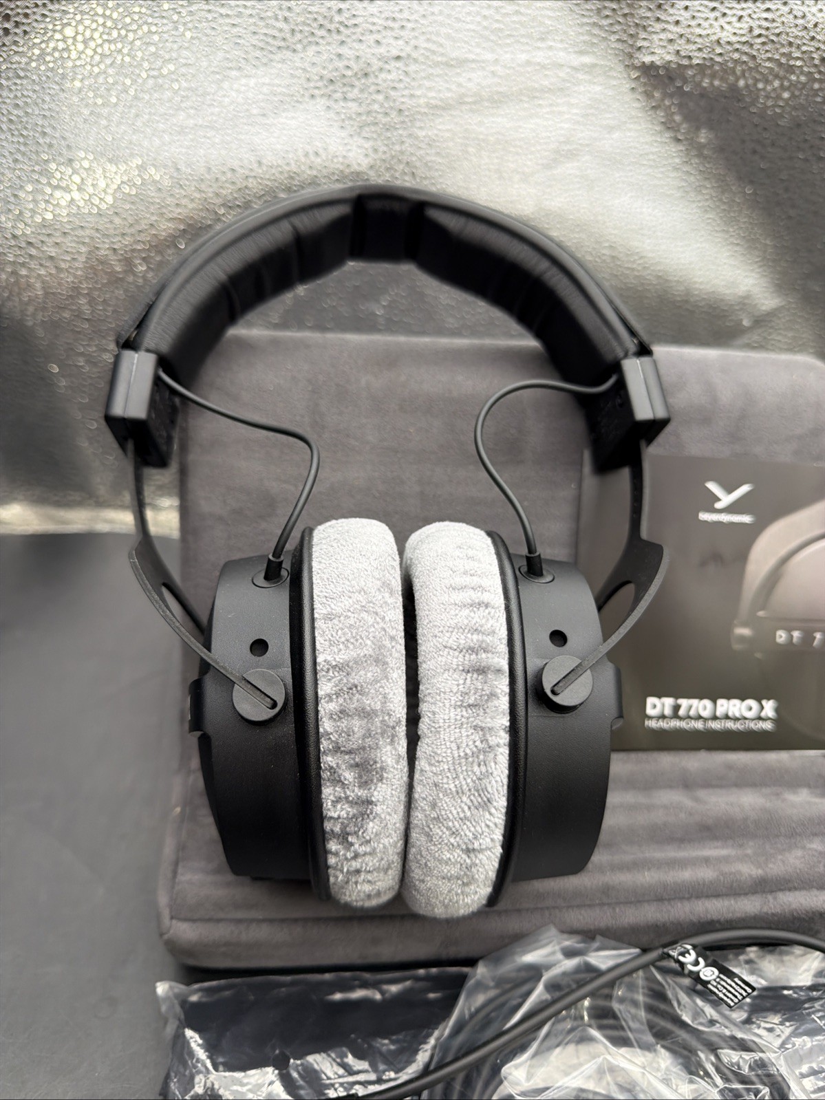 Beyerdynamic DT 770 PRO X Closed Back Wired Studio Headphones -Black/Grey