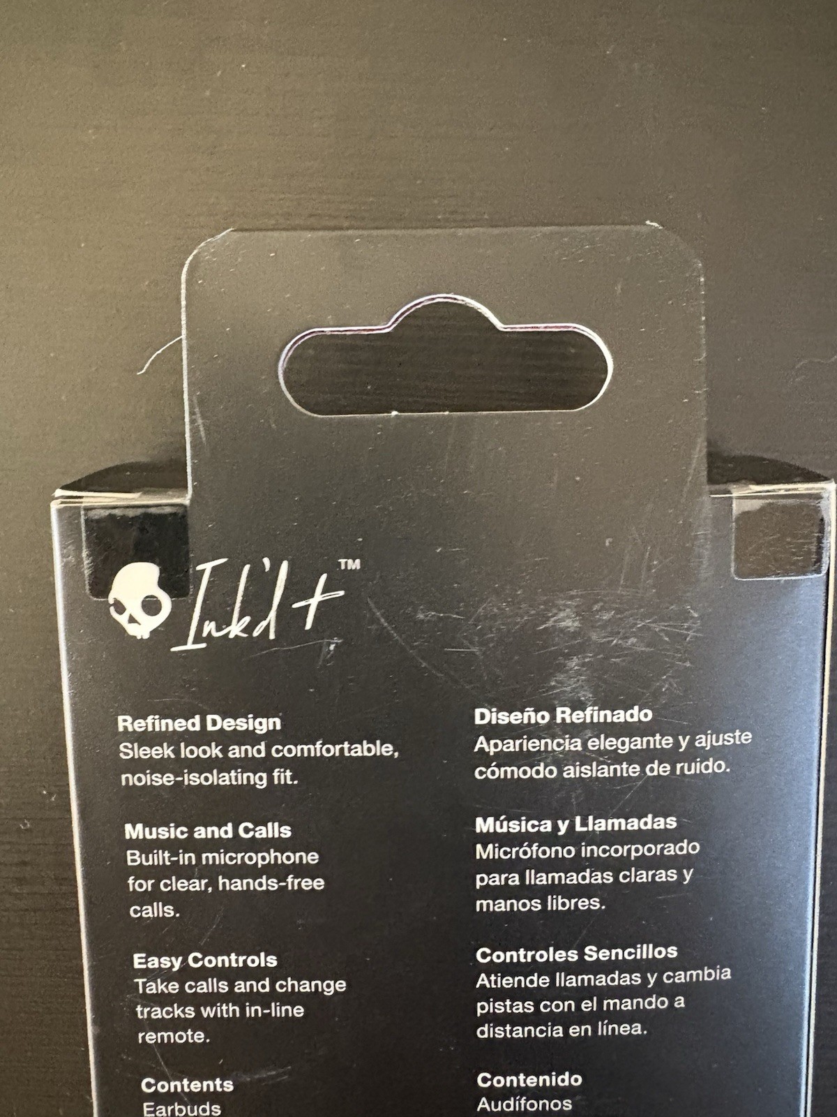 Skullcandy Ink’d Plus In Ear Earbuds With Mic and Track Control Fast Ship