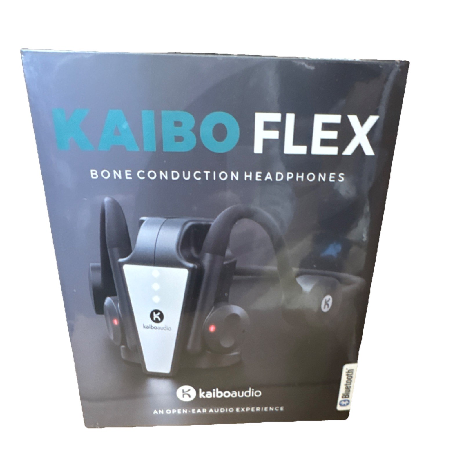 Kaibo Audio Flex Bone Conduction Bluetooth Headphones Midnight Black