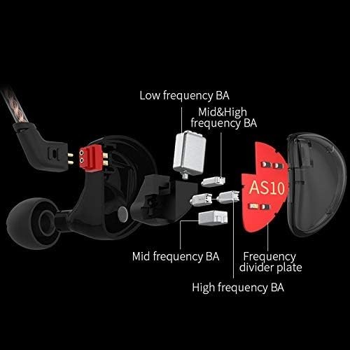 Ultimate KZ AS10 IEM Earbuds: 5 Drivers with Exceptional Sound Isolation
