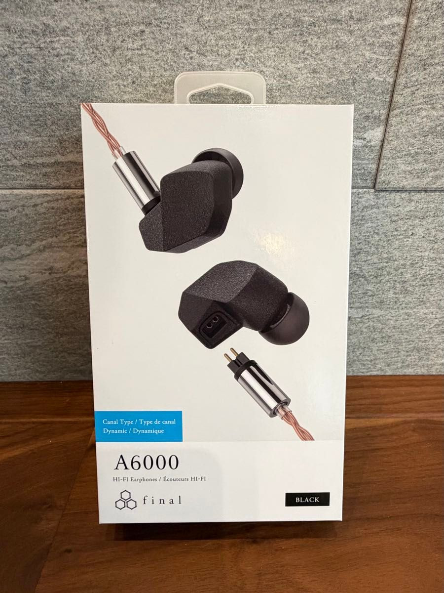 Final A6000 Wired In-Ear Earphones Hi-Res Audio From Japan Used
