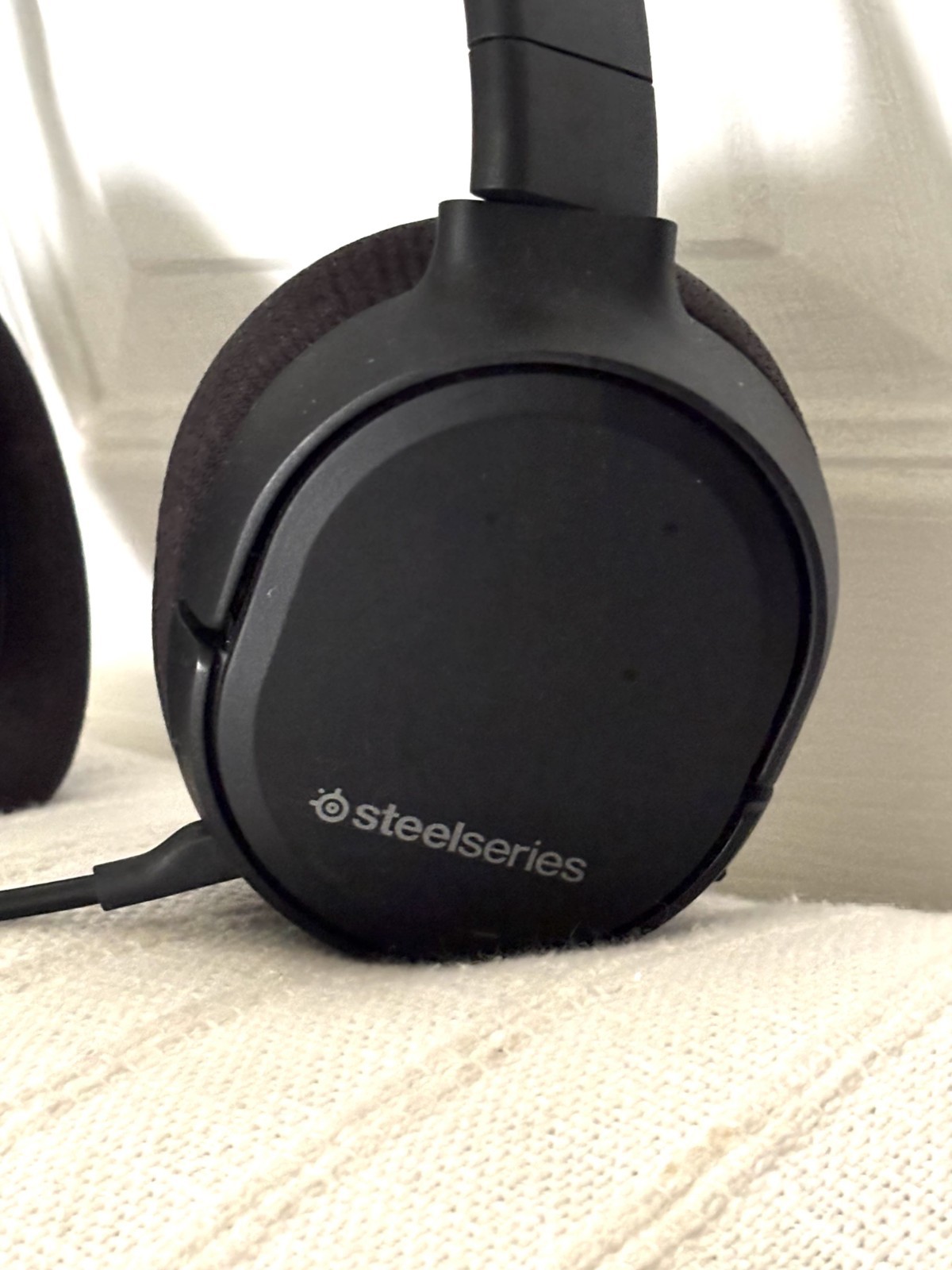 STEELSERIES Wireless Black Gaming Headset w/Gaming Mic Video Game System TESTED