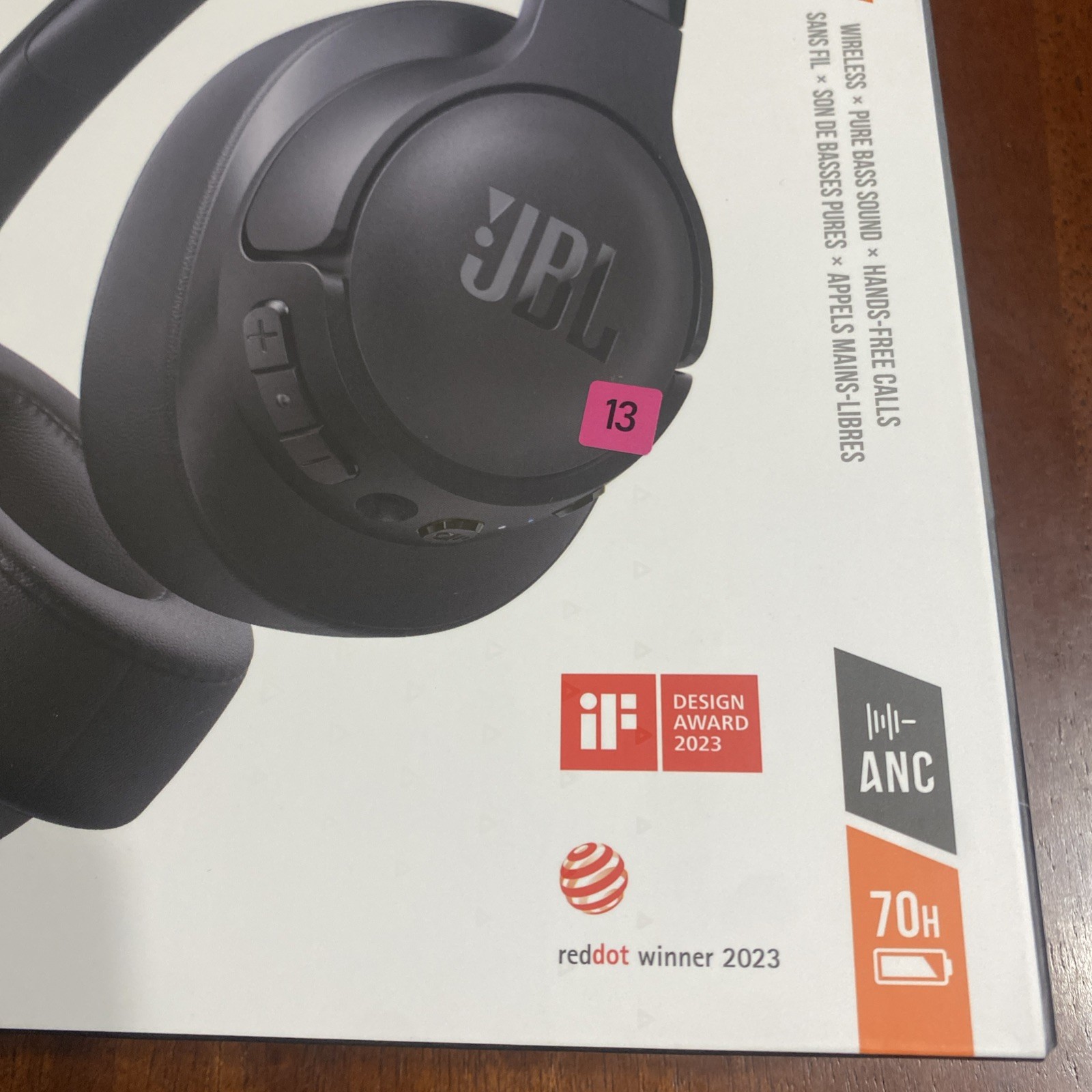 JBL Tune 770NC, Adaptive Noise Cancelling Wireless Over-Ear Headphones NEW