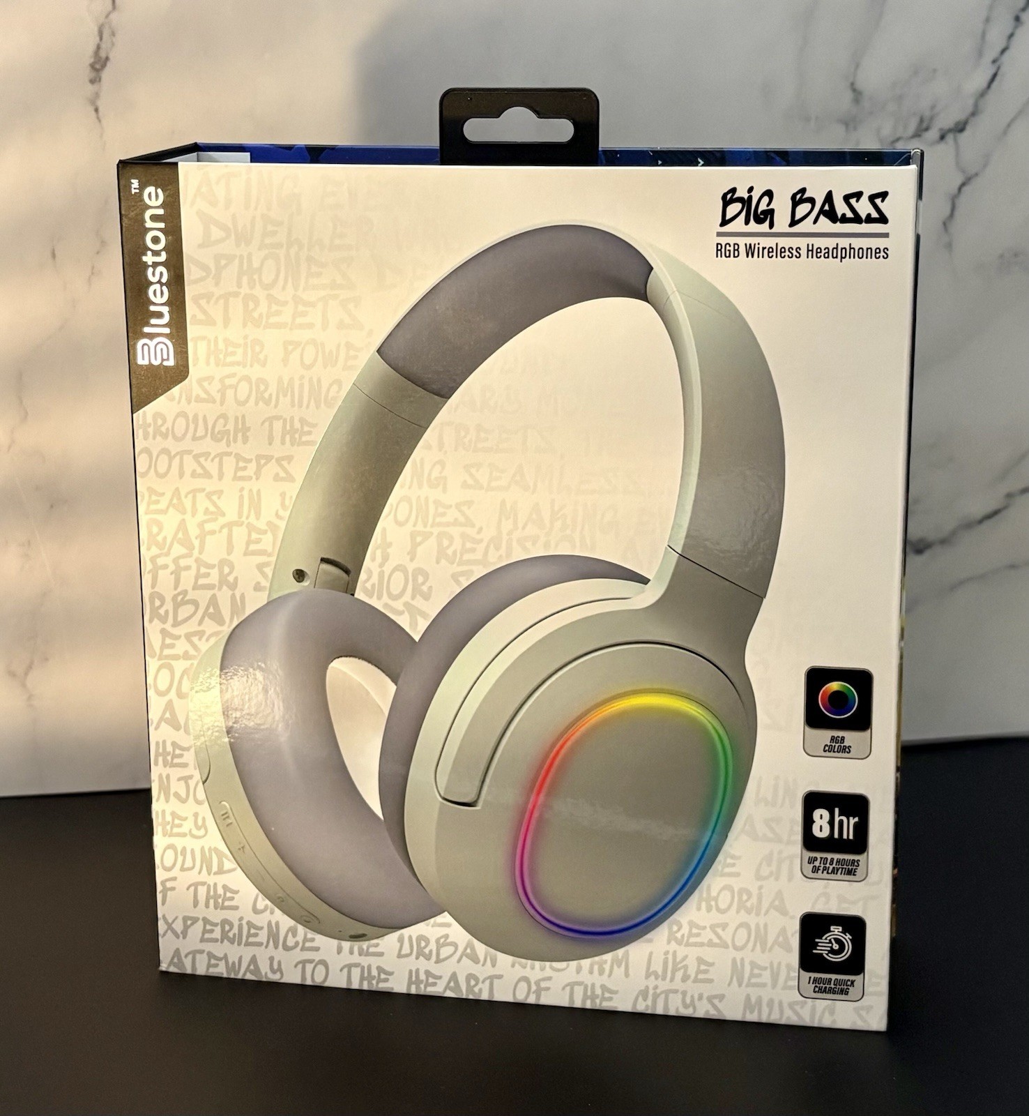 Bluestone BIG BASS RGB Wireless Headphones