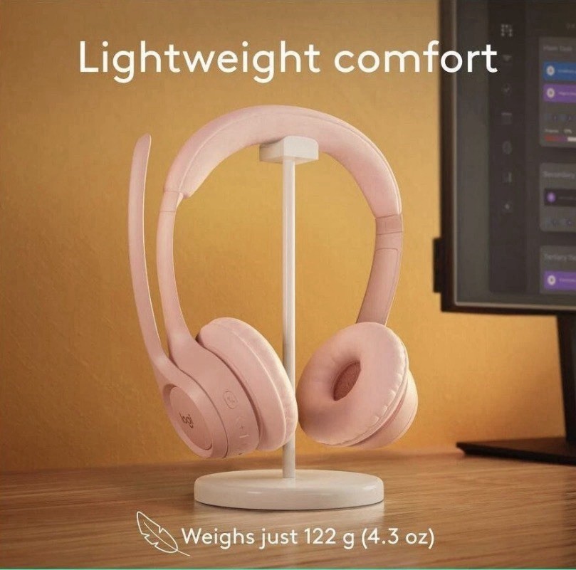 Logitech Zone 300 Wireless Bluetooth On-ear Headset W/Noise-Canceling Microphone