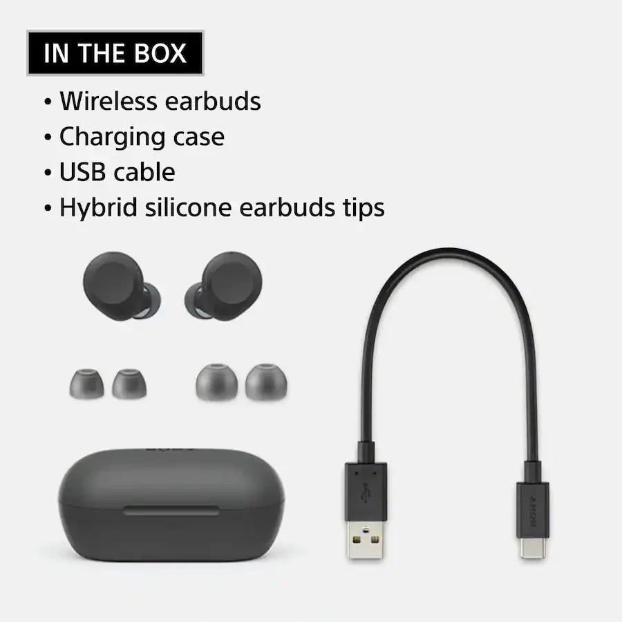 NEW Sony WF-C710N/B True Wireless Noise Canceling in-Ear Earbuds Bluetooth