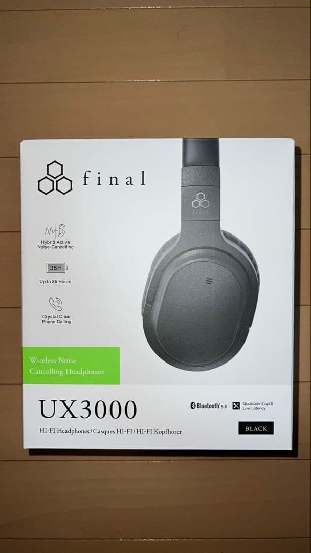 Final Audio – UX3000 SV Wireless Noise Cancelling Headphones