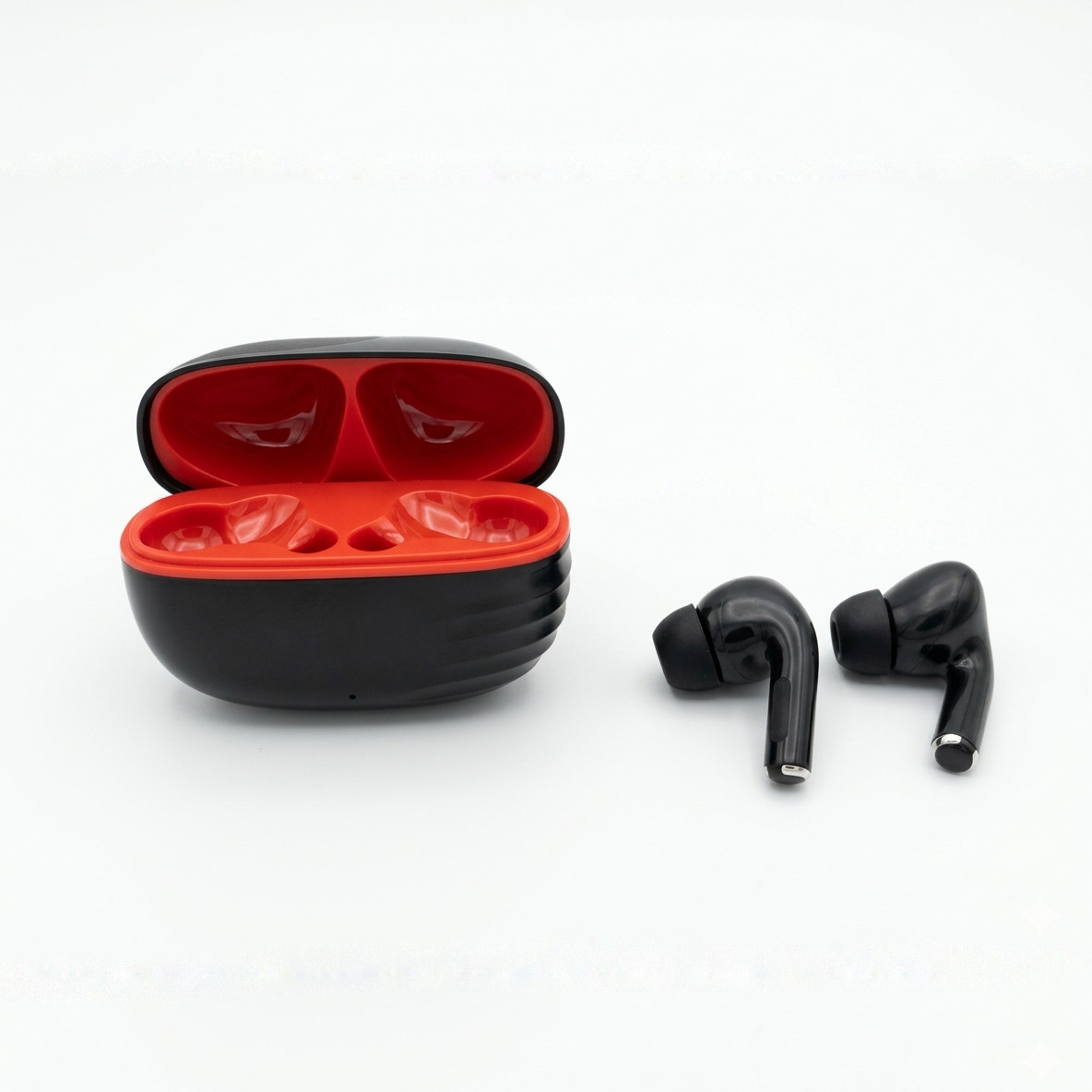 NEW-V66 True Wireless Earbuds Bluetooth 5.4 Hi-Fi Stereo Headphones ANC + ENC Bl