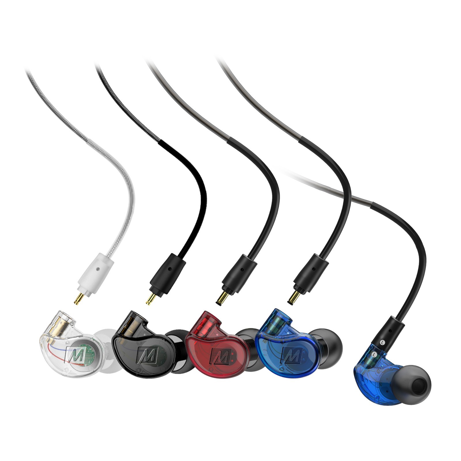 MEE audio M6 PRO Noise-Isolating Musician’s In-Ear Monitors w/Detachable Cables