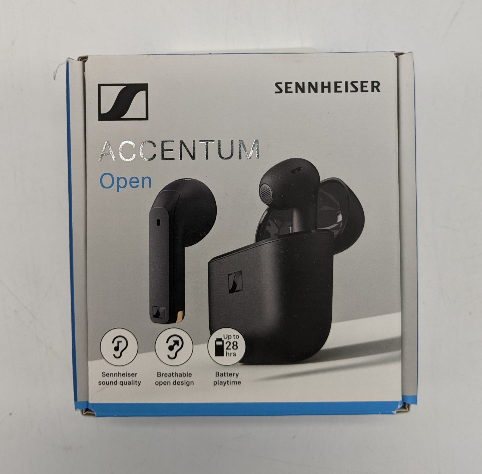 Sennheiser ACCENTUM Open Wireless Earbuds – Black