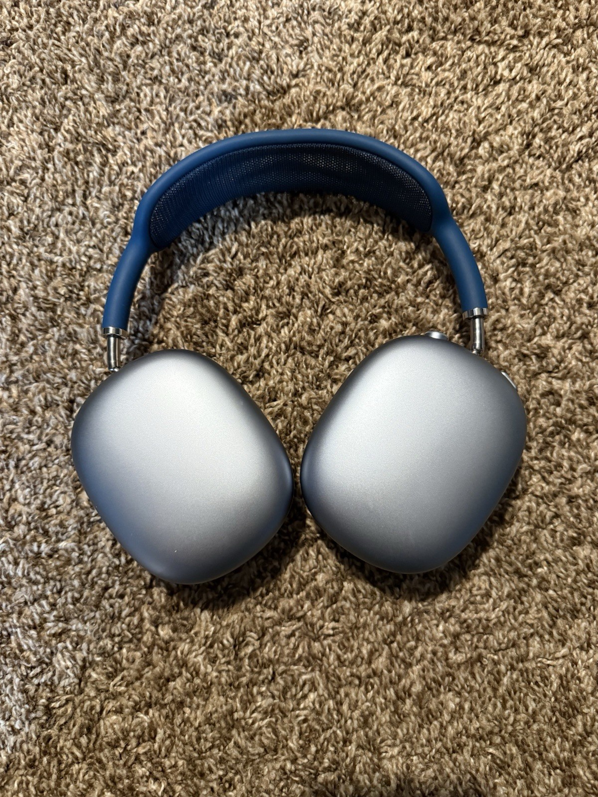 Apple AirPods Max Sky Blue with Charger and Extra Earmuffs!