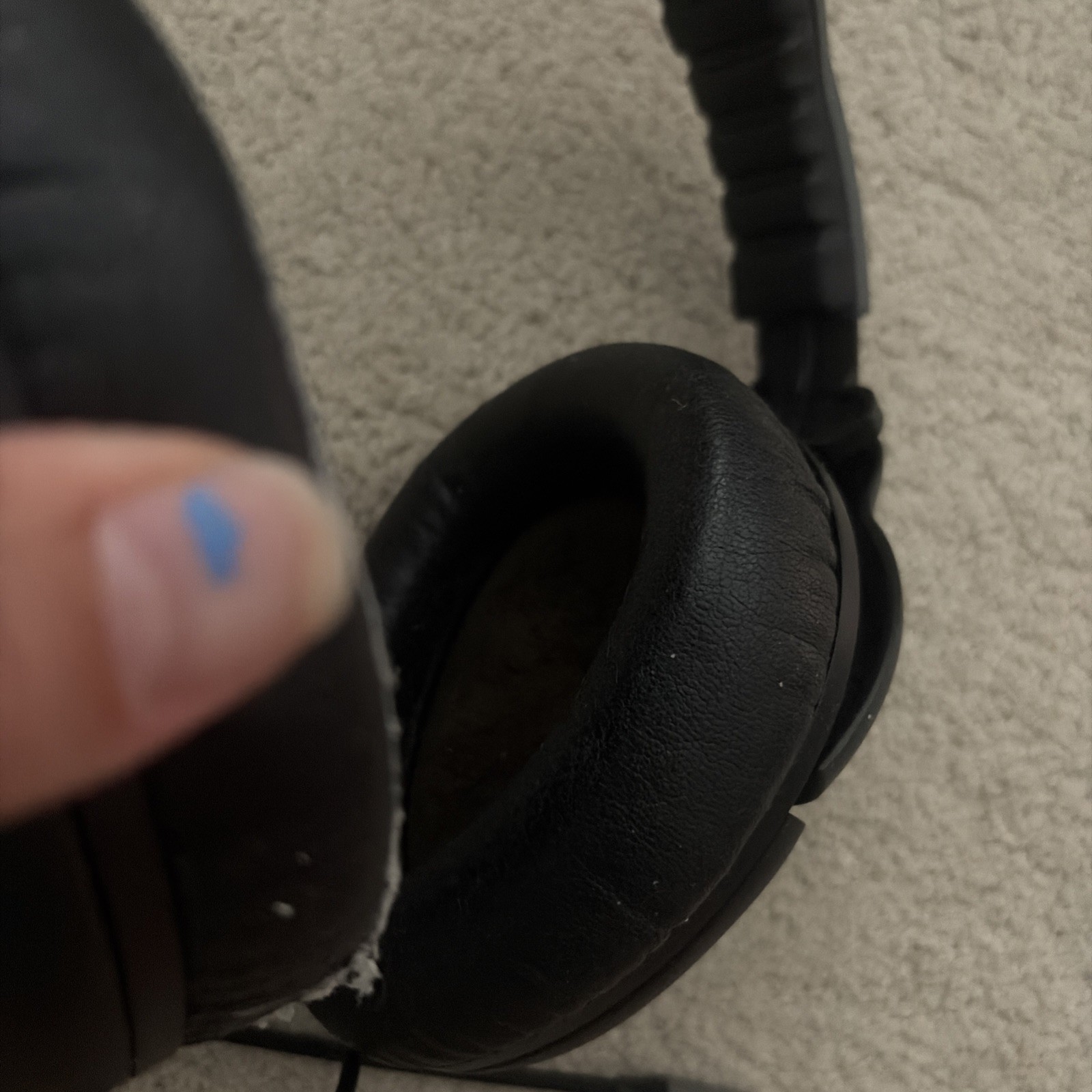 Sennheiser HD-500 Over the ear Therapeutic Stereo Headphones-READ