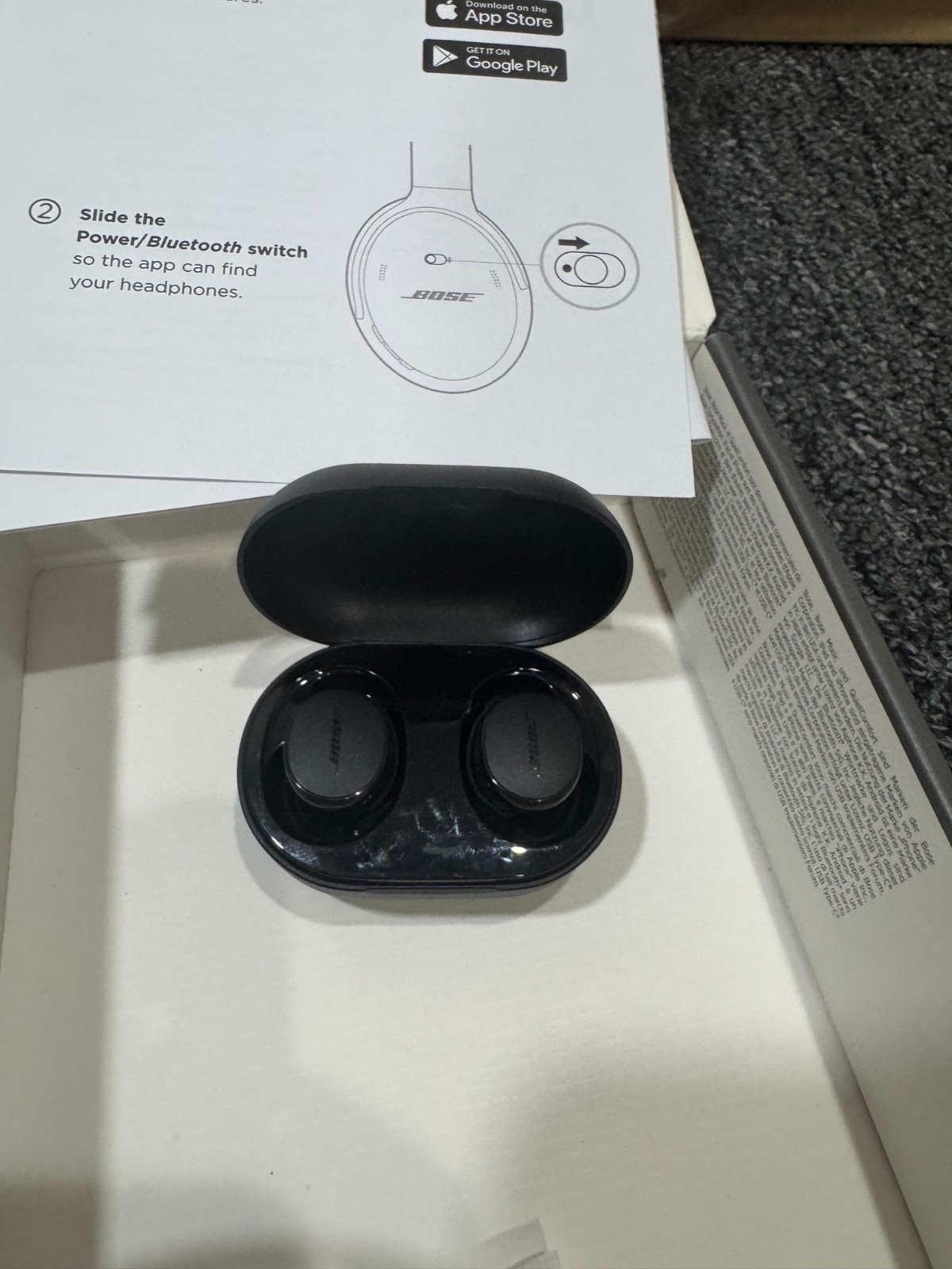 Bose QuietComfort SE Headphones Parts Bose QuietComfort Earbuds Working Bundle