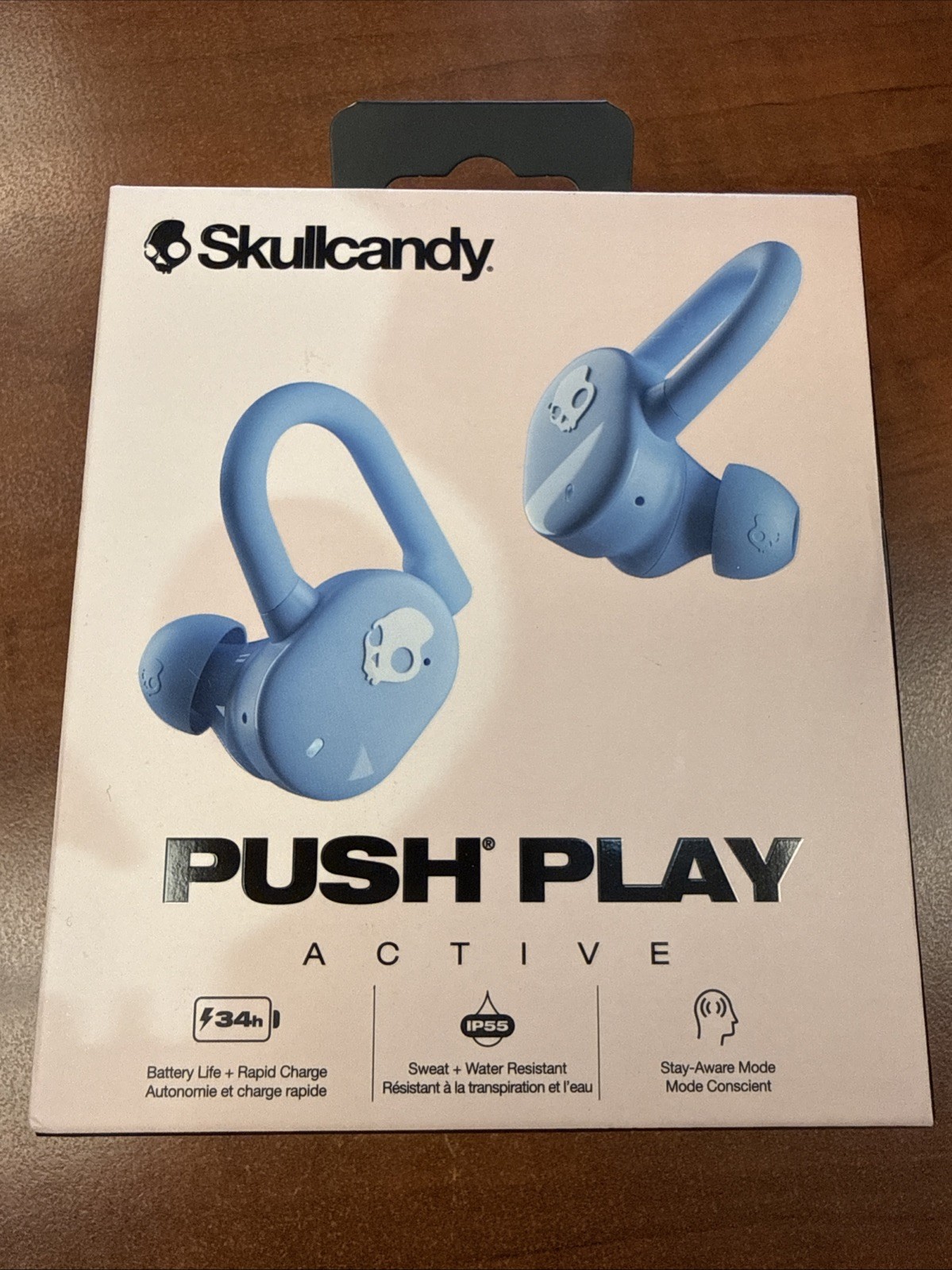 Skullcandy Push Play Active Preppy Blue