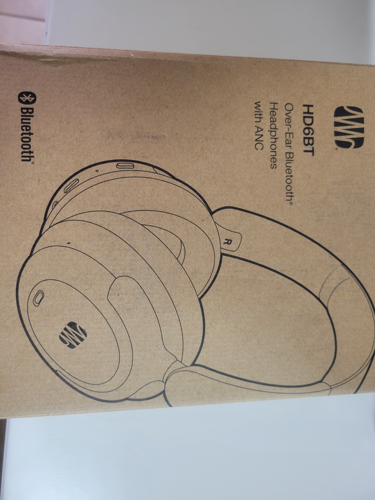 Eris HD6BT Wireless Over-Ear Headphones – 40mm Drivers, Noise Cancelling