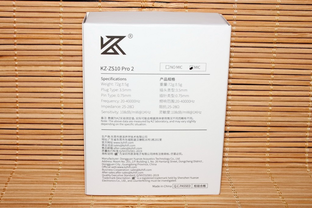 Linsoul KZ ZS10 Pro 2 New Generation Hybird Gaming Hifi Wired Earbuds W/Mic