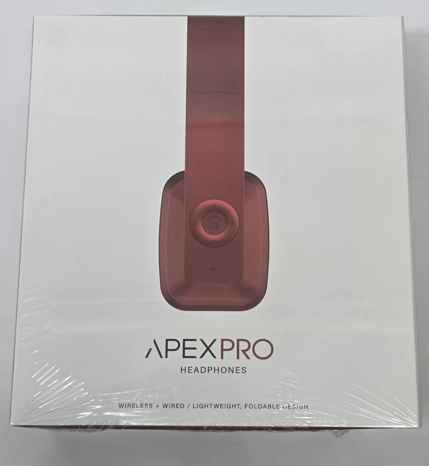 Wireless Bluetooth Headphones Apex Pro, Red , BRAND NEW! Gaming. Music Headset